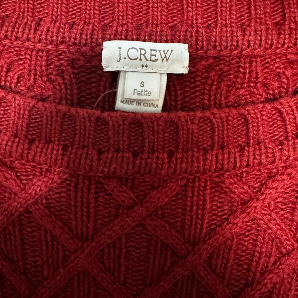 J Crew Knit Sweater, size petite small‎ - Picture 3 of 4